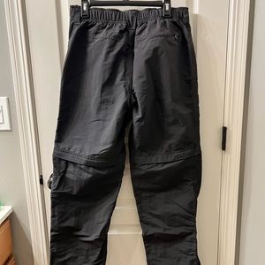 The North Face Men’s Convertible Pants to Shorts.  Size M (fits like a 32-33)